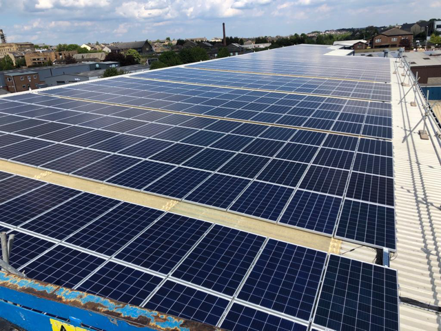 Bradford 200KWP Solar PV System