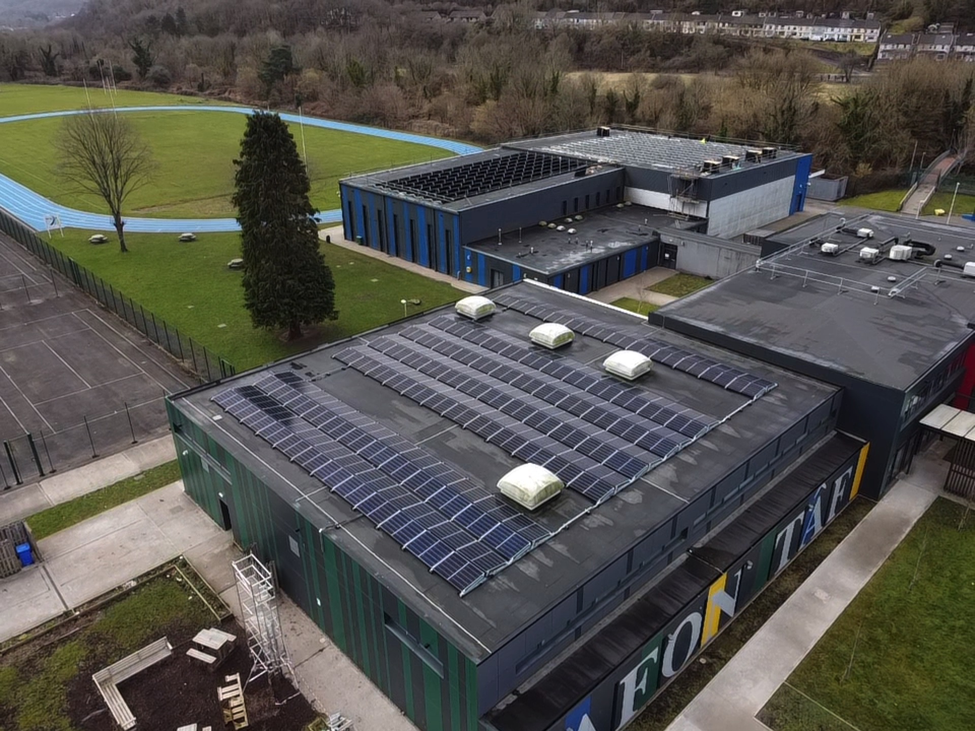Merthyr Tydfil 205kwp Commercial Solar PV System