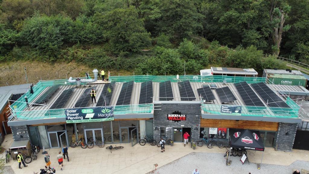 Bike Park Wales Commercial Solar PV System